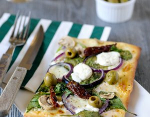 Recept: Pizza tricolore