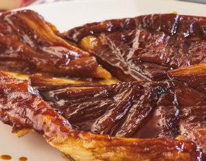 Recept: Rabarber tarte tatin