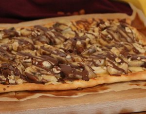 Recept: Bananen Flammkuchen