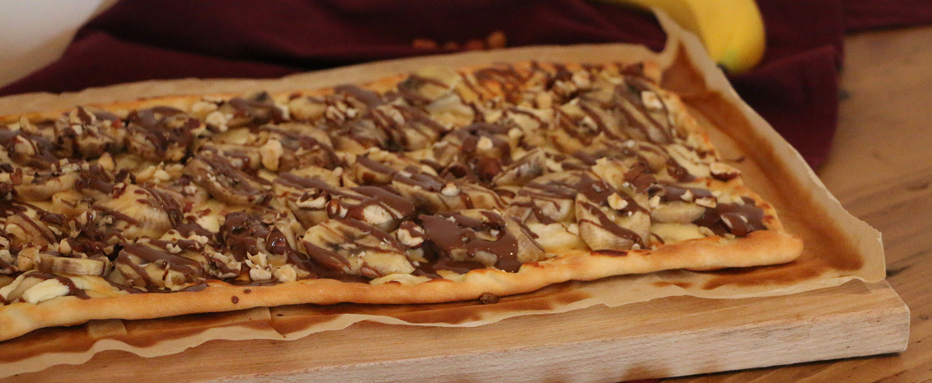 Recept: Bananen Flammkuchen - Tante Fanny