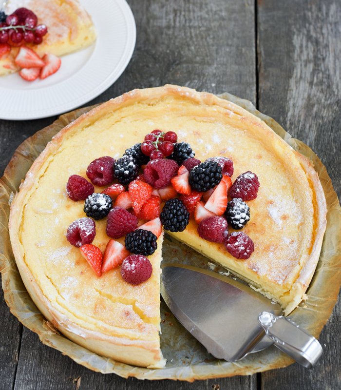 Cheesecake met rood fruit Tante Fanny