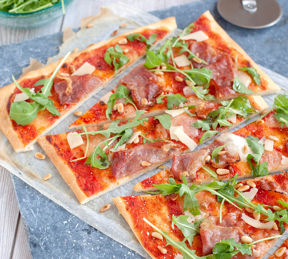 Overdreven Brig Aarzelen Pizza Parmaham Recept – Zelf Parmaham pizza maken en beleggen
