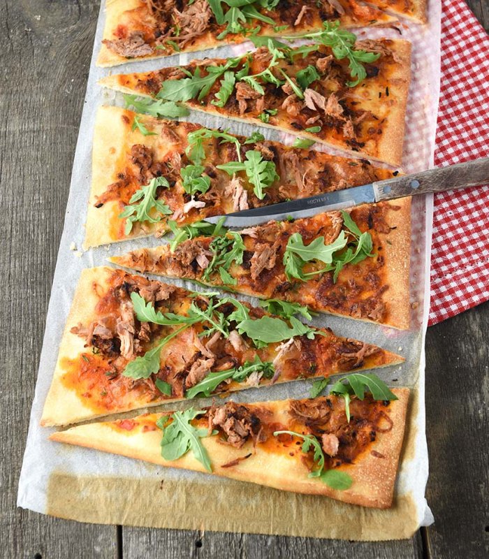 Pulled Pork Pizza Tante Fanny