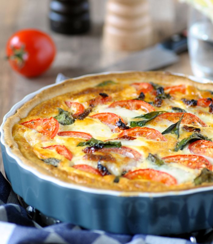 quiche caprese Tante Fanny