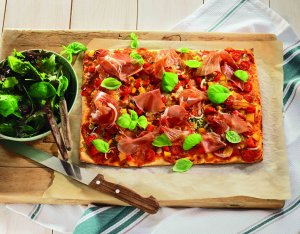 Recept: Bonte groentenpizza