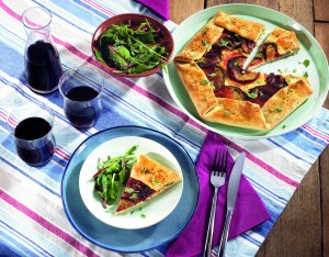 Recept: Galette met aubergine