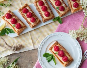 Recept: Citroentaartjes met frambozen