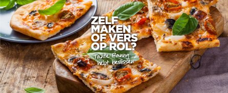 Blog: Pizzadeeg maken of kies je voor pizzadeeg op rol? - Tante Fanny