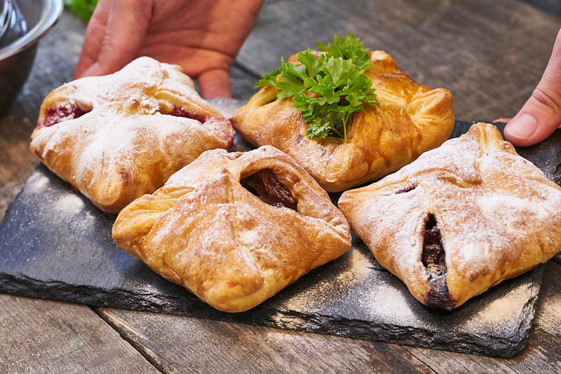 Recept: feestelijk bladerdeeghapjes met geitenkaas - Tante Fanny