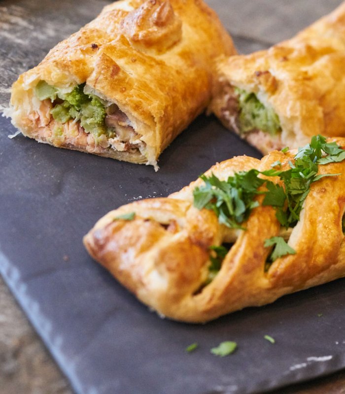 Recept: Hartige strudel met geitenkaas en zalm - Lekkere Bladerdeeghapjes - Tante Fanny