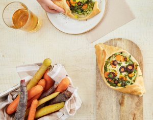 Vegan recept: pizzaschuitjes