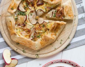 Recept: camembert galette met appel