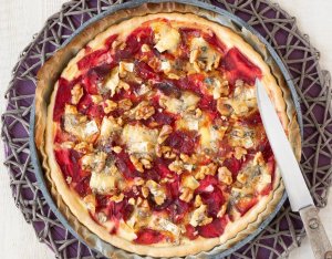 Recept: Rode bietenquiche met walnoten