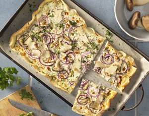 Recept: flammkuchen met oesterzwammen