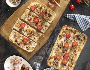 Recept: flammkuchen met dadels en spek