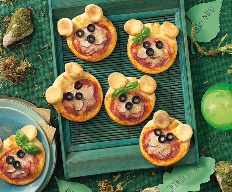 Kinderrecept: beertjes van pizzadeeg - Tante Fanny.nl