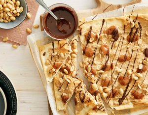 Recept: salted caramel flammkuchen