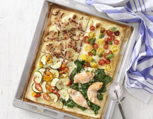 Recept: flammkuchen met 4 soorten toppings