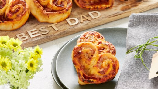 Pizza hartjes voor vaderdag - Recept Tante Fanny