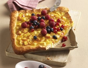 Recept: Zomerfruit plaattaart