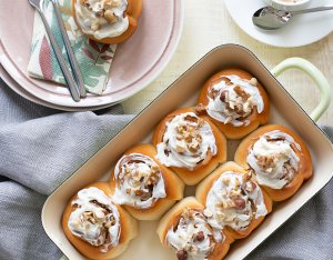 Recept: Roomkaas noten buns