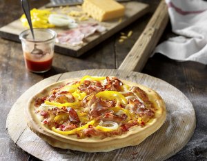 Recept: Pizza bacon paprika