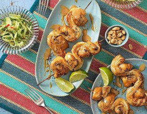 Recept: Kipsaté spiesjes