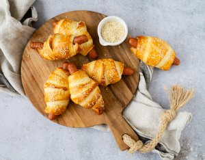 Recept: Knakworst croissants