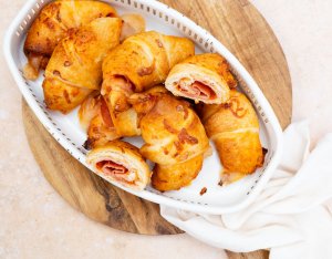 Recept: Pizza croissants