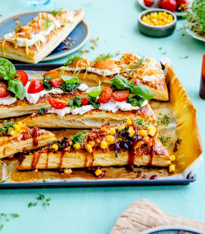 Recept Pikante Croissant Slices