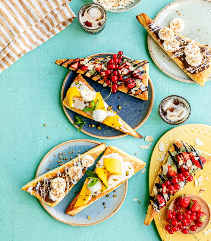Recept foto Zoete Croissant slices