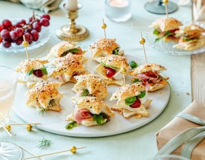 Feestelijke mini sandwiches